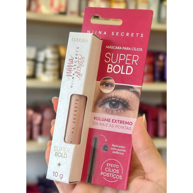 Niina Secrets Super Bold Eyelash Mascara - 10g Eudora